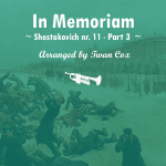 In Memoriam van shostakovich voor harmonie