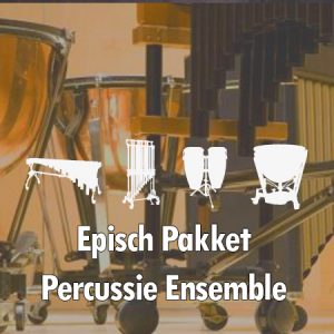 Episch Epic percussie ensemble Percussion Ensemble pakket Bladmuziek Sheet music
